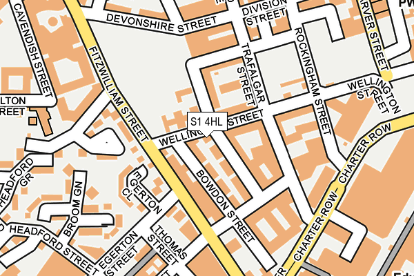 S1 4HL map - OS OpenMap – Local (Ordnance Survey) S1 4HL map - OS OpenMap – Local (Ordnance Survey)