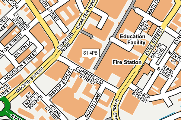 S1 4PB map - OS OpenMap – Local (Ordnance Survey) S1 4PB map - OS OpenMap – Local (Ordnance Survey)
