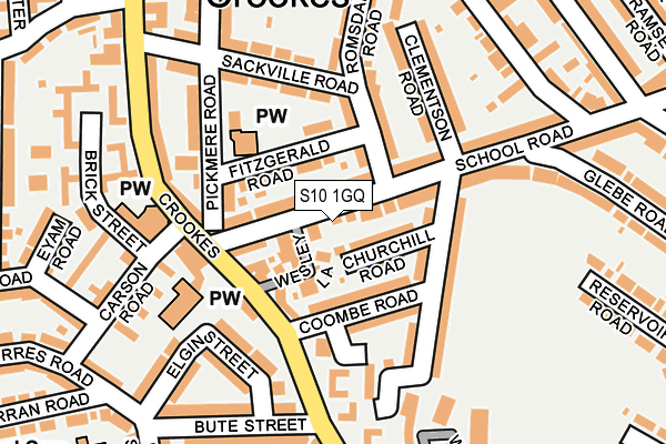 S10 1GQ map - OS OpenMap – Local (Ordnance Survey) S10 1GQ map - OS OpenMap – Local (Ordnance Survey)