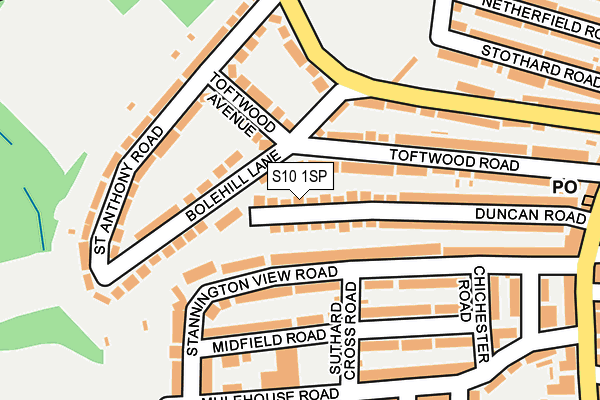 S10 1SP map - OS OpenMap – Local (Ordnance Survey) S10 1SP map - OS OpenMap – Local (Ordnance Survey)