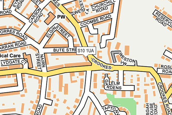 S10 1UA map - OS OpenMap – Local (Ordnance Survey) S10 1UA map - OS OpenMap – Local (Ordnance Survey)