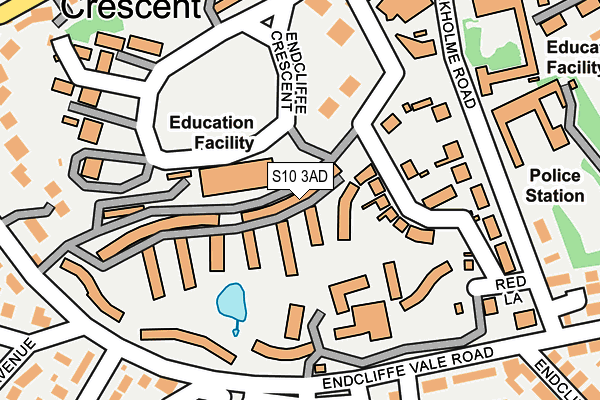 S10 3AD map - OS OpenMap – Local (Ordnance Survey) S10 3AD map - OS OpenMap – Local (Ordnance Survey)
