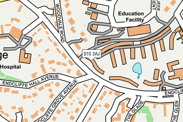 S10 3AJ map - OS OpenMap – Local (Ordnance Survey) S10 3AJ map - OS OpenMap – Local (Ordnance Survey)