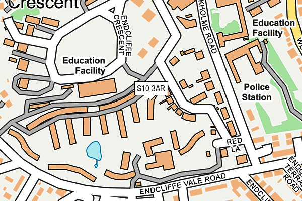 S10 3AR map - OS OpenMap – Local (Ordnance Survey) S10 3AR map - OS OpenMap – Local (Ordnance Survey)