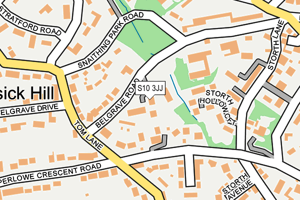 S10 3JJ map - OS OpenMap – Local (Ordnance Survey) S10 3JJ map - OS OpenMap – Local (Ordnance Survey)
