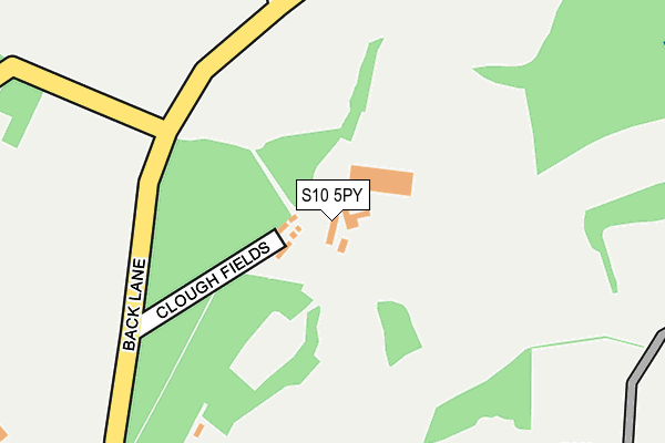 S10 5PY map - OS OpenMap – Local (Ordnance Survey) S10 5PY map - OS OpenMap – Local (Ordnance Survey)