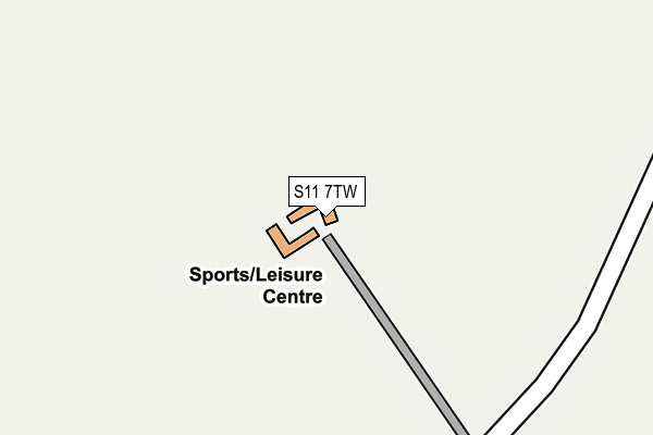 S11 7TW map - OS OpenMap – Local (Ordnance Survey) S11 7TW map - OS OpenMap – Local (Ordnance Survey)