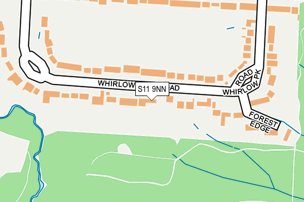 S11 9NN map - OS OpenMap – Local (Ordnance Survey) S11 9NN map - OS OpenMap – Local (Ordnance Survey)