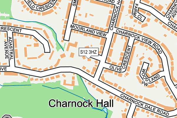 S12 3HZ map - OS OpenMap – Local (Ordnance Survey) S12 3HZ map - OS OpenMap – Local (Ordnance Survey)