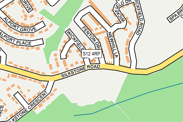 S12 4RP map - OS OpenMap – Local (Ordnance Survey) S12 4RP map - OS OpenMap – Local (Ordnance Survey)