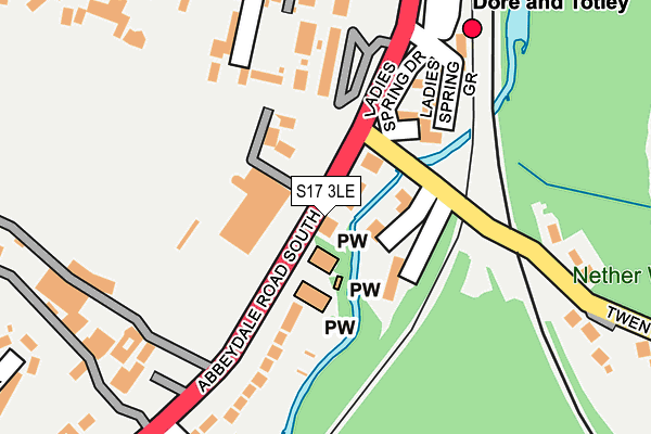 S17 3LE map - OS OpenMap – Local (Ordnance Survey) S17 3LE map - OS OpenMap – Local (Ordnance Survey)