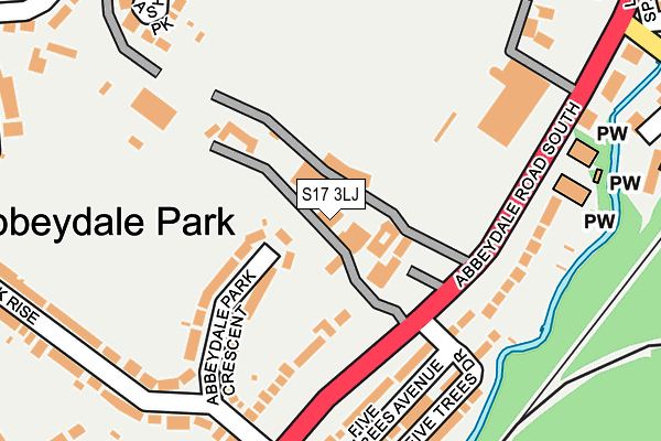 S17 3LJ map - OS OpenMap – Local (Ordnance Survey) S17 3LJ map - OS OpenMap – Local (Ordnance Survey)