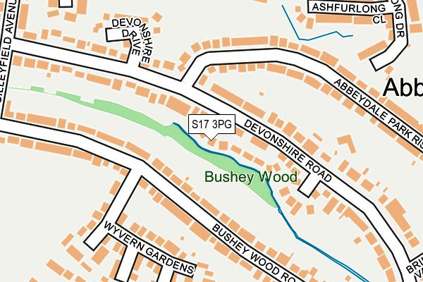 S17 3PG map - OS OpenMap – Local (Ordnance Survey) S17 3PG map - OS OpenMap – Local (Ordnance Survey)