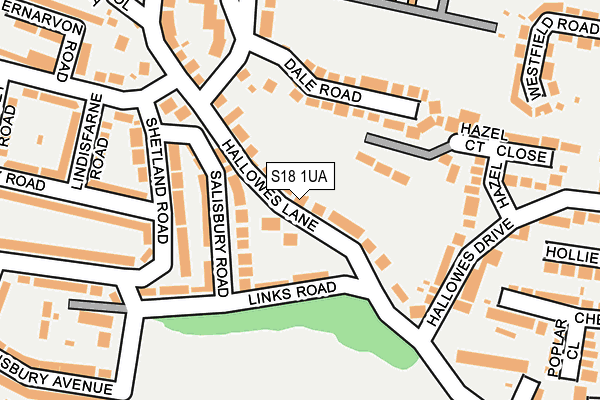 S18 1UA map - OS OpenMap – Local (Ordnance Survey) S18 1UA map - OS OpenMap – Local (Ordnance Survey)