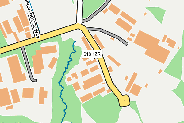 S18 1ZR map - OS OpenMap – Local (Ordnance Survey) S18 1ZR map - OS OpenMap – Local (Ordnance Survey)