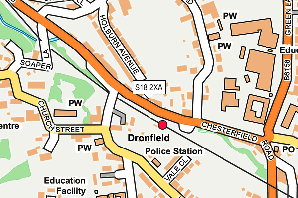 S18 2XA map - OS OpenMap – Local (Ordnance Survey) S18 2XA map - OS OpenMap – Local (Ordnance Survey)
