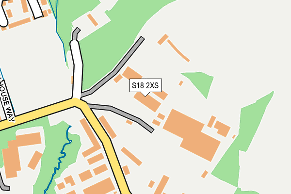 S18 2XS map - OS OpenMap – Local (Ordnance Survey) S18 2XS map - OS OpenMap – Local (Ordnance Survey)