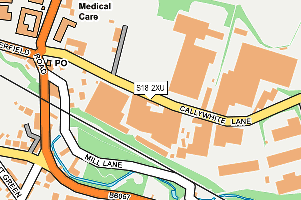 S18 2XU map - OS OpenMap – Local (Ordnance Survey) S18 2XU map - OS OpenMap – Local (Ordnance Survey)