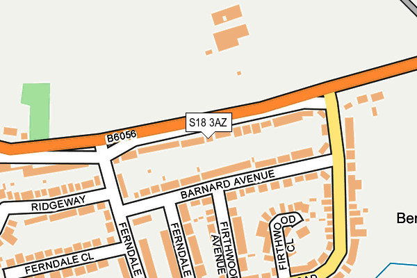 S18 3AZ map - OS OpenMap – Local (Ordnance Survey) S18 3AZ map - OS OpenMap – Local (Ordnance Survey)