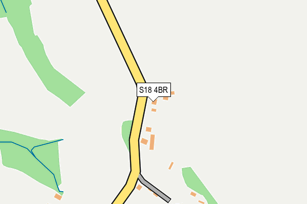 S18 4BR map - OS OpenMap – Local (Ordnance Survey) S18 4BR map - OS OpenMap – Local (Ordnance Survey)