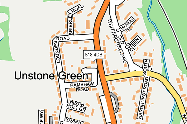 S18 4DB map - OS OpenMap – Local (Ordnance Survey) S18 4DB map - OS OpenMap – Local (Ordnance Survey)