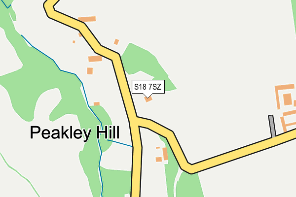 S18 7SZ map - OS OpenMap – Local (Ordnance Survey) S18 7SZ map - OS OpenMap – Local (Ordnance Survey)