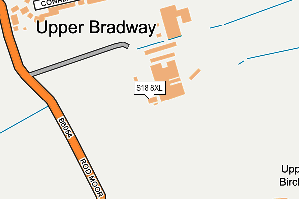 S18 8XL map - OS OpenMap – Local (Ordnance Survey) S18 8XL map - OS OpenMap – Local (Ordnance Survey)
