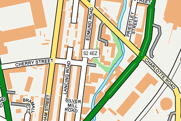 S2 4EZ map - OS OpenMap – Local (Ordnance Survey) S2 4EZ map - OS OpenMap – Local (Ordnance Survey)