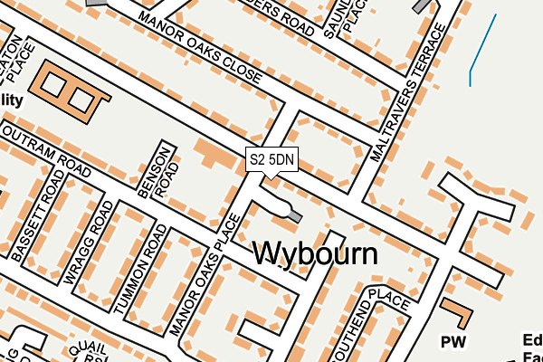 S2 5DN map - OS OpenMap – Local (Ordnance Survey) S2 5DN map - OS OpenMap – Local (Ordnance Survey)