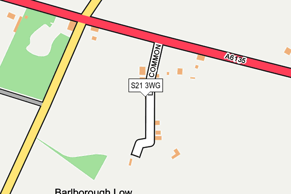 S21 3WG map - OS OpenMap – Local (Ordnance Survey) S21 3WG map - OS OpenMap – Local (Ordnance Survey)