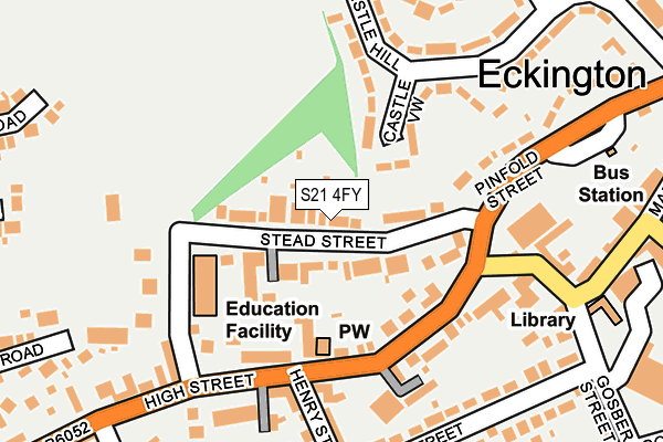 S21 4FY map - OS OpenMap – Local (Ordnance Survey) S21 4FY map - OS OpenMap – Local (Ordnance Survey)