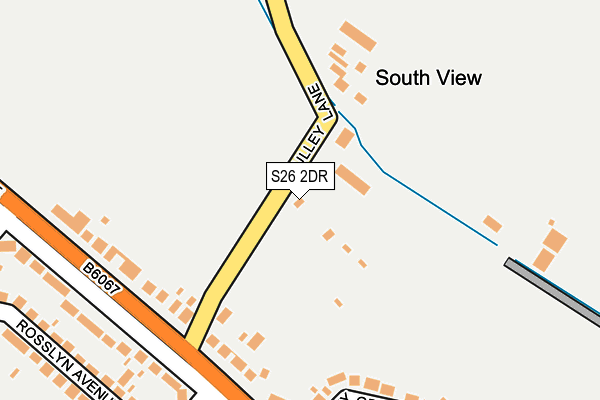 S26 2DR map - OS OpenMap – Local (Ordnance Survey) S26 2DR map - OS OpenMap – Local (Ordnance Survey)