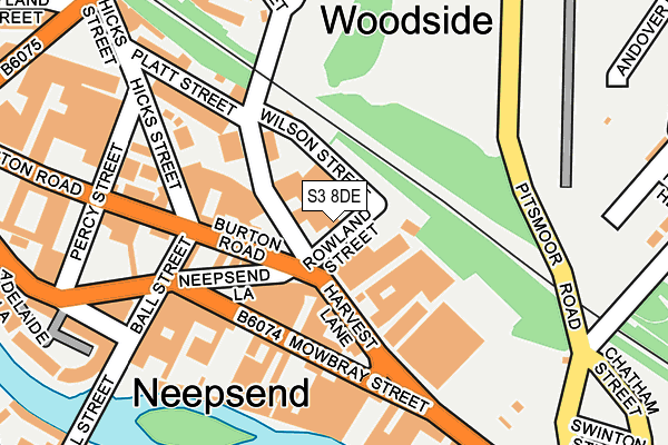 S3 8DE map - OS OpenMap – Local (Ordnance Survey) S3 8DE map - OS OpenMap – Local (Ordnance Survey)