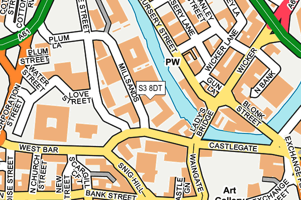 S3 8DT map - OS OpenMap – Local (Ordnance Survey) S3 8DT map - OS OpenMap – Local (Ordnance Survey)
