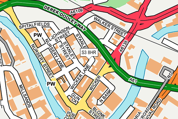 S3 8HR map - OS OpenMap – Local (Ordnance Survey) S3 8HR map - OS OpenMap – Local (Ordnance Survey)