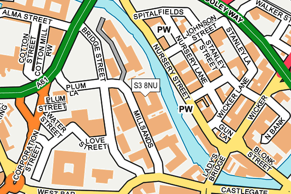 S3 8NU map - OS OpenMap – Local (Ordnance Survey) S3 8NU map - OS OpenMap – Local (Ordnance Survey)