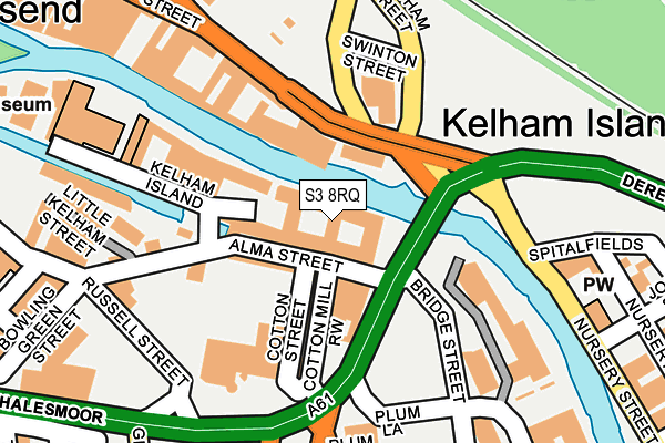 S3 8RQ map - OS OpenMap – Local (Ordnance Survey) S3 8RQ map - OS OpenMap – Local (Ordnance Survey)