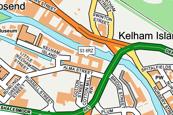 S3 8RZ map - OS OpenMap – Local (Ordnance Survey) S3 8RZ map - OS OpenMap – Local (Ordnance Survey)