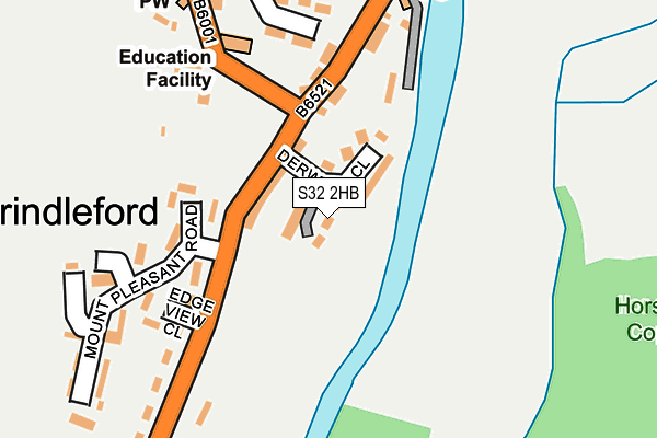 S32 2HB map - OS OpenMap – Local (Ordnance Survey) S32 2HB map - OS OpenMap – Local (Ordnance Survey)