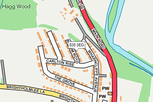 S35 0EG map - OS OpenMap – Local (Ordnance Survey) S35 0EG map - OS OpenMap – Local (Ordnance Survey)
