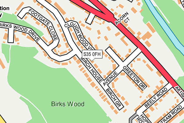 S35 0FH map - OS OpenMap – Local (Ordnance Survey) S35 0FH map - OS OpenMap – Local (Ordnance Survey)