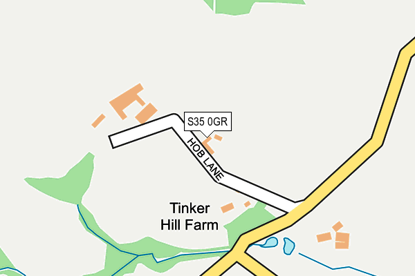 S35 0GR map - OS OpenMap – Local (Ordnance Survey) S35 0GR map - OS OpenMap – Local (Ordnance Survey)