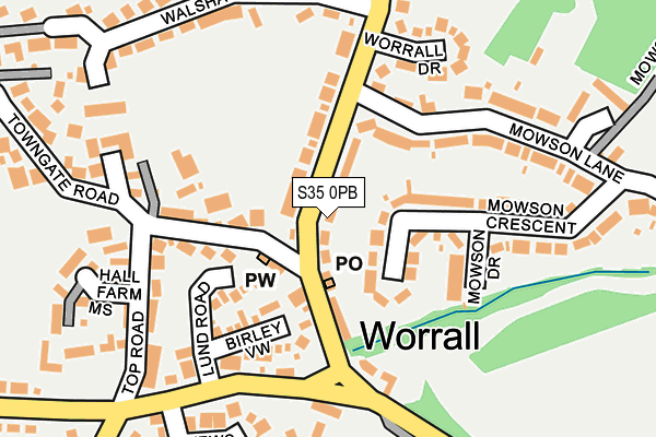S35 0PB map - OS OpenMap – Local (Ordnance Survey) S35 0PB map - OS OpenMap – Local (Ordnance Survey)