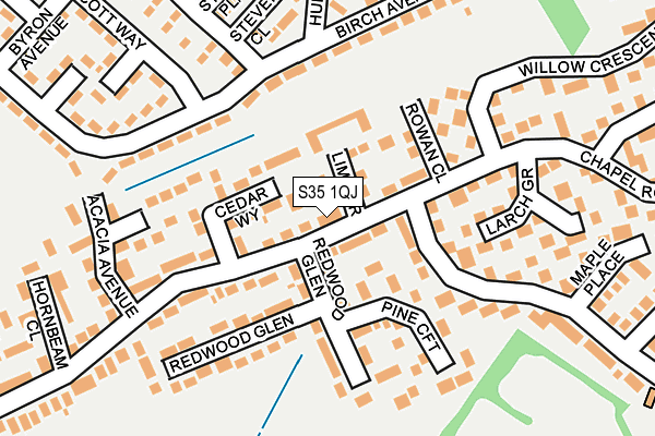 S35 1QJ map - OS OpenMap – Local (Ordnance Survey) S35 1QJ map - OS OpenMap – Local (Ordnance Survey)