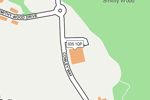 S35 1QP map - OS OpenMap – Local (Ordnance Survey) S35 1QP map - OS OpenMap – Local (Ordnance Survey)