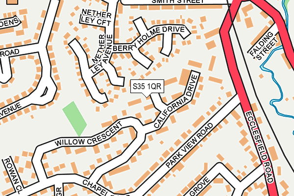 S35 1QR map - OS OpenMap – Local (Ordnance Survey) S35 1QR map - OS OpenMap – Local (Ordnance Survey)