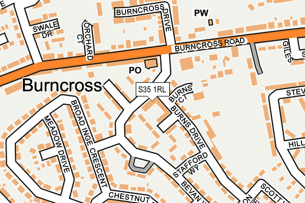 S35 1RL map - OS OpenMap – Local (Ordnance Survey) S35 1RL map - OS OpenMap – Local (Ordnance Survey)