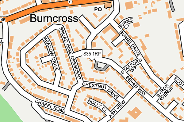 S35 1RP map - OS OpenMap – Local (Ordnance Survey) S35 1RP map - OS OpenMap – Local (Ordnance Survey)