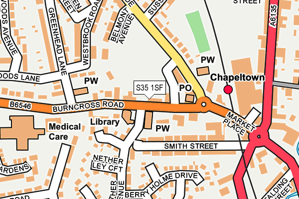 S35 1SF map - OS OpenMap – Local (Ordnance Survey) S35 1SF map - OS OpenMap – Local (Ordnance Survey)