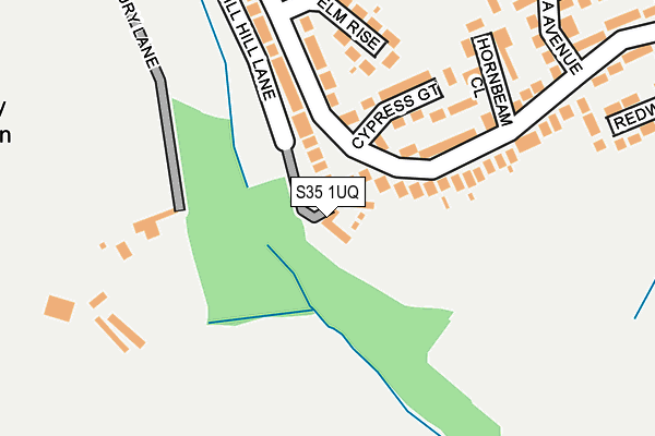 S35 1UQ map - OS OpenMap – Local (Ordnance Survey) S35 1UQ map - OS OpenMap – Local (Ordnance Survey)